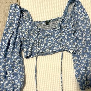 Target women’s off the shoulder flowered top
